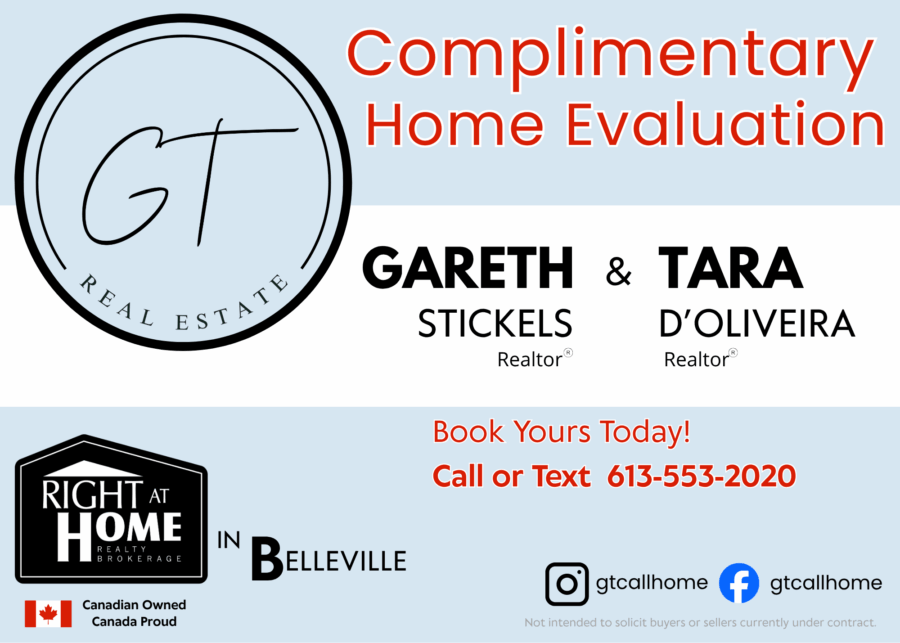 Belleville Complimentary Home Evaluation Card - At Your Door