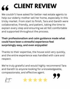 Client Testimonial | Gareth Stickels & Tara D'Oliveira, Realtors