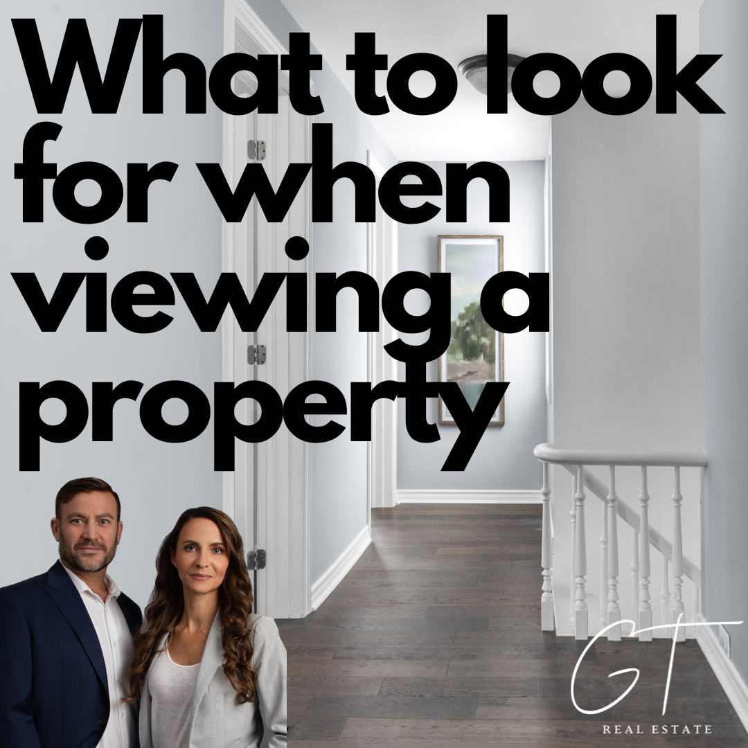 What to look for when viewing a property | GARETH STICKELS & TARA D ...